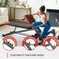 thumbnail image 6 of Finer Form Multi-Functional Bench for Full All-in-One Body Workout - Hyper Back Extension, Roman Chair, Adjustable Ab Sit up Bench, Decline Bench, Flat Bench, 6 of 10
