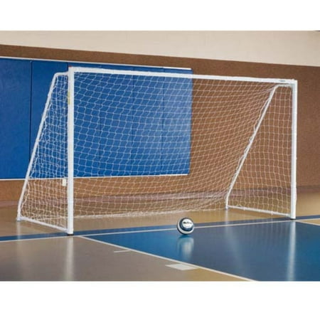 ALUMAGOAL Indoor Steel Soccer Goal - 6.5' x 12'