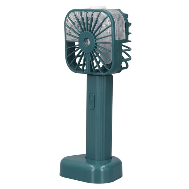 Ventilador de mano recargable por USB Jadeshay con nebulización y base