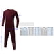 thumbnail image 5 of 2 uds., Ropa interior térmica de invierno para niños, forro polar, grueso, cálido, cuello redondo, m Abanopi Ropa interior térmica, 5 of 7