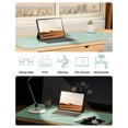 thumbnail image 6 of Desk Pad, PU Leather Non-Slip Desk Mat Large Mouse Pad for Desktop, Waterproof Laptop Computer Writing Mat for Office, Home, Work, Gaming (31.5" x 15.8", Mint Green), 6 of 8