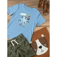 thumbnail image 3 of Ahoy There, Pirate Octopus! T-Shirt Toddler -Image by Shutterstock,  5 Toddler, 3 of 4