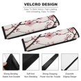 thumbnail image 2 of WYYP Flowers Branch Aestheticism Car Seat Belt Cover - Protect Your Neck and Shoulder from Seat Belt Rubbing - Car Interior Decor - Ideal for Car Interior Accessories 2Pcs, 2 of 6
