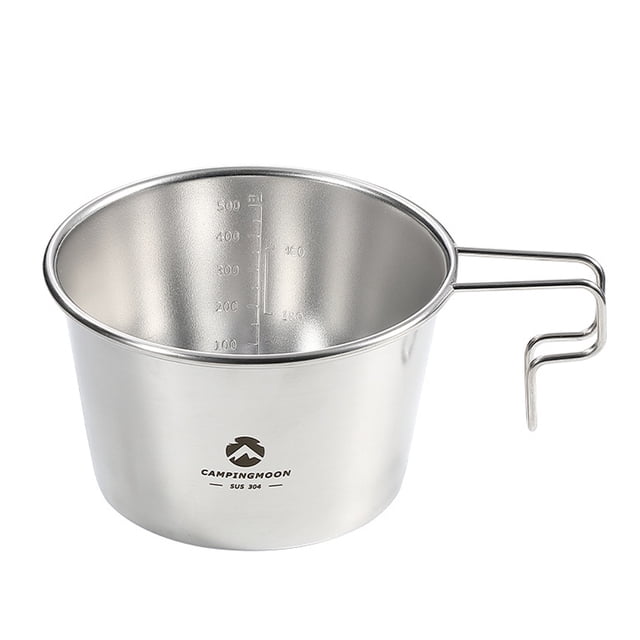 Tazón de fuente de Sierra IrforaCuenco Sierra S369 de acero inoxidable para exteriores, vajilla de Picnic de gran capacidad de 600ml, barbacoa portátil, senderismo, cuenco para acampar, utensilios de