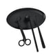 thumbnail image 1 of Accesorios para velas, de mecha con bandeja, plato, extintor de velas para Acción de Gracias y Navidad, 4 Uds. , negro, 1 of 8