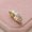 Rose Gold Plated, variant on S Asscher Cut Colorless Moissanite Eternity Band, Moissanite Wedding Band, U Shape Pave Band, Anniversary Gift Eternity Band Ring