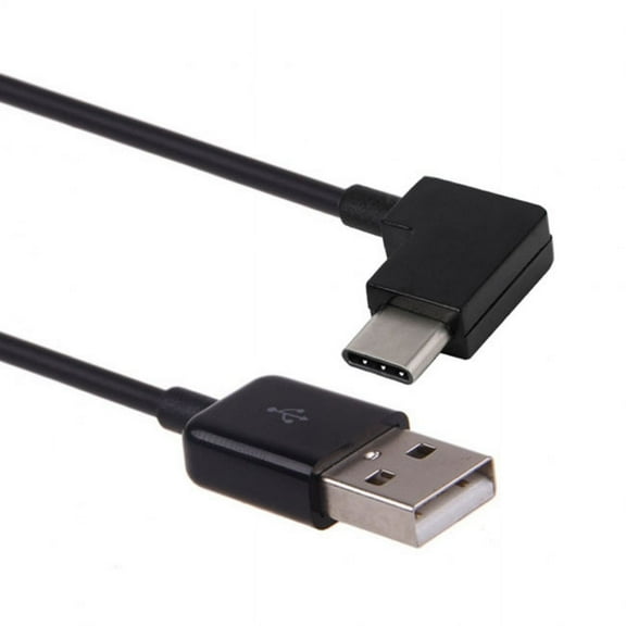 Xiwai Cable 200cm Right Angled USB 3.1 Type C USB-C to USB 2.0 Cable 90 Degree Connector for Tablet Phone