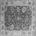 thumbnail image 1 of Ahgly Company Indoor Square Oriental Gray Industrial Area Rugs, 5' Square, 1 of 4