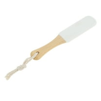 Unique Bargains 1 Pc Heel Pumice Stone Foot Scrubber Beige
