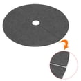 thumbnail image 4 of Unique Bargains 52cm Tree Mulch Ring Nonwoven Tree Protector Mat Plant Cover Black 4 Pack, 4 of 6