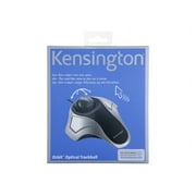 Kensington Optical Orbit Trackball Mouse, Two-Button, Black/Silver