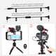 thumbnail image 4 of Jaula de vídeo Kit de plataforma de video para teléfono inteligente que incluye jaula para teléfono inteligente con 3 soportes de zapata fría + Mini luces de video LED + Micrófono con pantalla antivie Andoer Jaula de video, 4 of 7