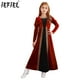 thumbnail image 2 of Vestido de Cosplay Medieval renacentista para niñas, disfraz de manga larga con flores doradas, vestido de princesa Retro, disfraz romano antiguo, 2 of 5