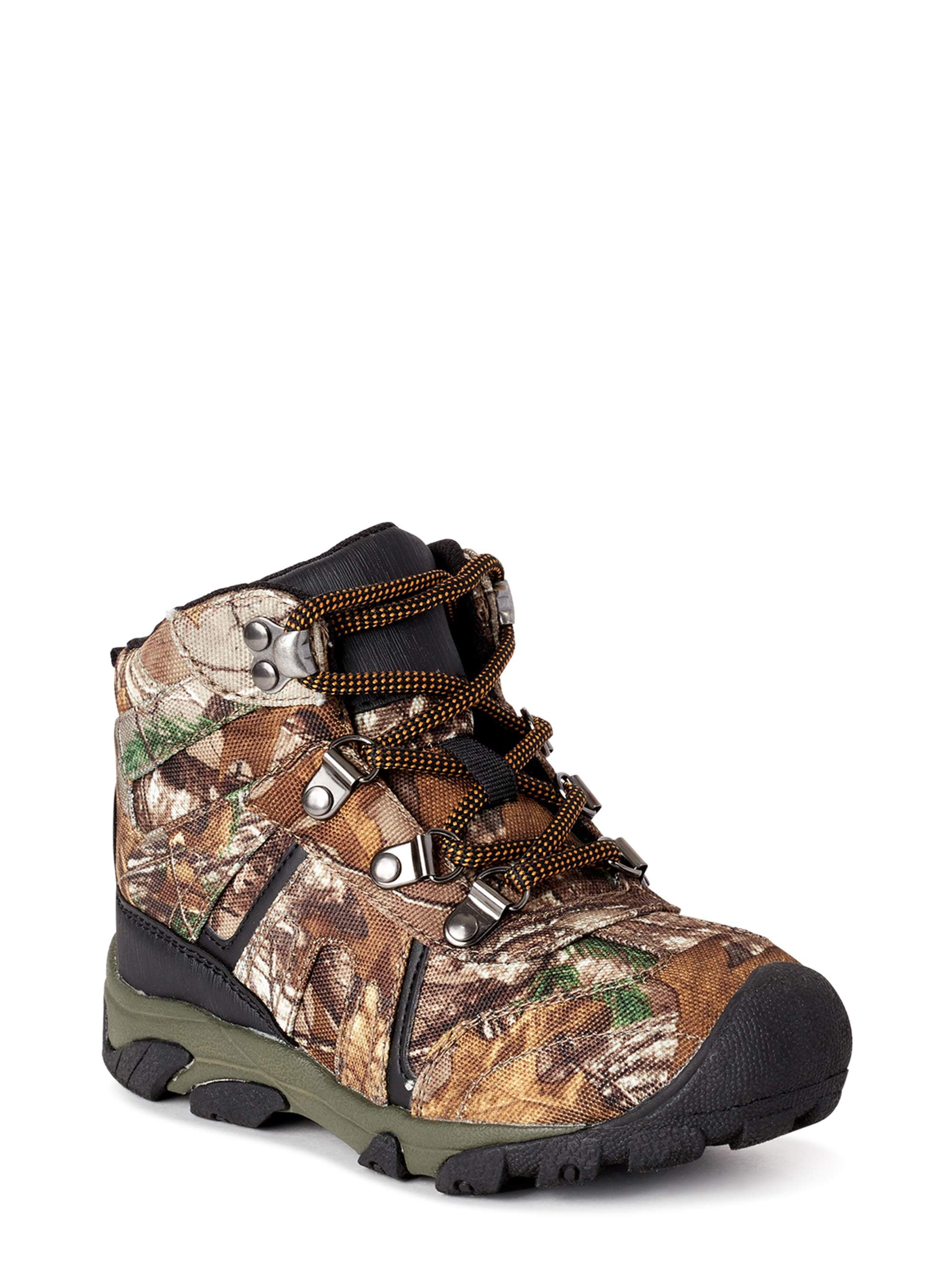 Ozark Trail Camo Hiker Boot (Little Boys & Big Boys) - Walmart.com