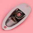 thumbnail image 4 of Chrome Plated Boat Shape Output Plate Socket Accs For Electric Guitars, 4 of 8