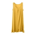 thumbnail image 2 of Naittoop Women Sleeveless Nightgown Soft Modal Cotton Tank Nightshirts Comfy Pajamas Dress Nighties, 2 of 5