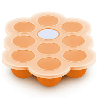  BEABA Multiportions Silicone Baby Food Storage Container, Baby  Food Containers, Food Storage Container, Snack Containers, Baby Essentials,  3 oz, (Rose) : Baby