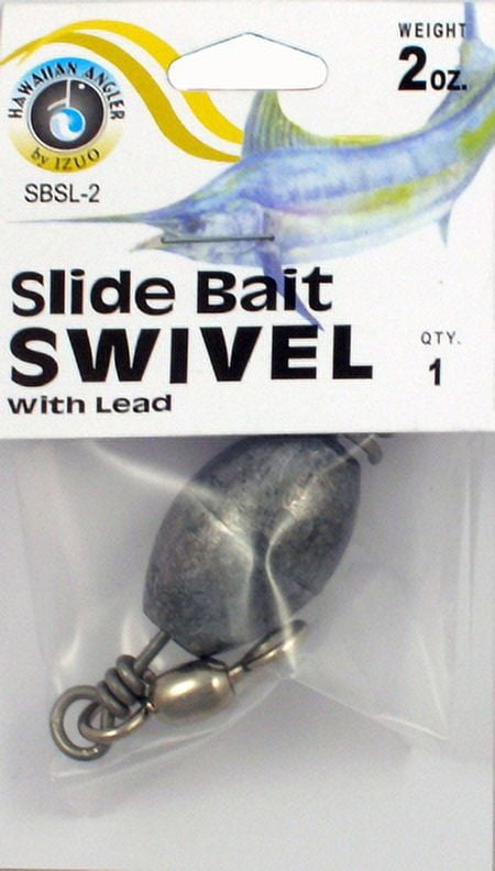Izuo Brothers Slide Bait Swivel, Model SBSWL-2, Saltwater Fishing Terminal Tackle