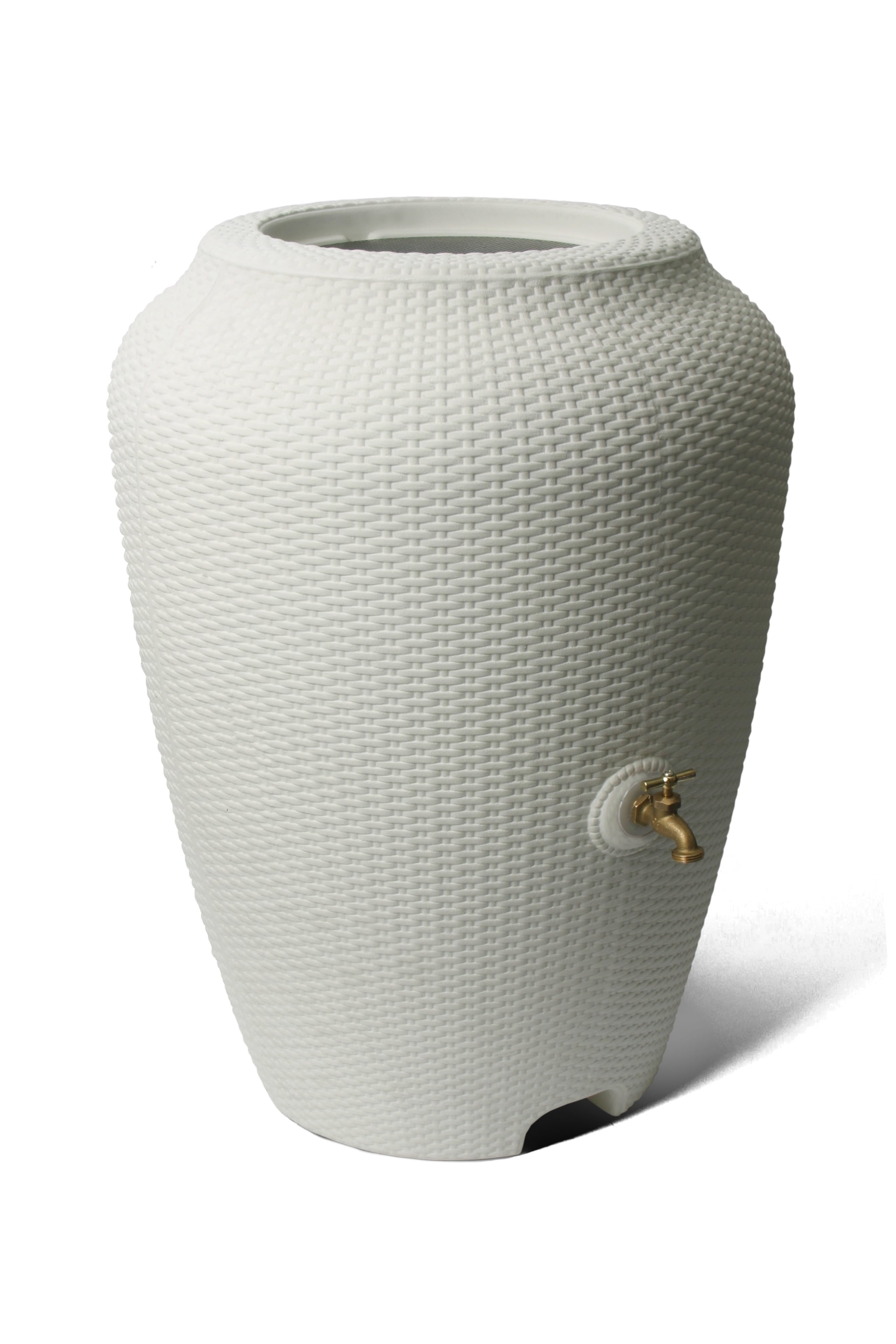 Algreen Wicker 50 Gal. Rain Barrel