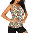 thumbnail image 2 of Fotbe Watermelons Blusas Sin Mangas para Mujer – Estilo Casual, Corte Suelto, Slim-Fit, Cuello Redondo Deportivo, Tops de Verano para Gimnasio y Yoga-XX-Large, 2 of 7