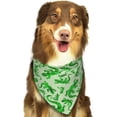 thumbnail image 6 of Goofa Green Lizard Printing Dog Bandana ,Cat Scarf Adjustable Bib Handkerchief Accessories for Dogs Cats,Pet scarf,Pet fashion, 6 of 6