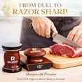 thumbnail image 2 of The Original Patented Knife Sharpener Kit, 4 Replaceable Ceramic Grinding Discs,Rolling Knife Sharpener 15& 20& 12& 25 Inclination Angles, Mother's Day, Father's Day,Birthday Give to You Love Most, 2 of 3