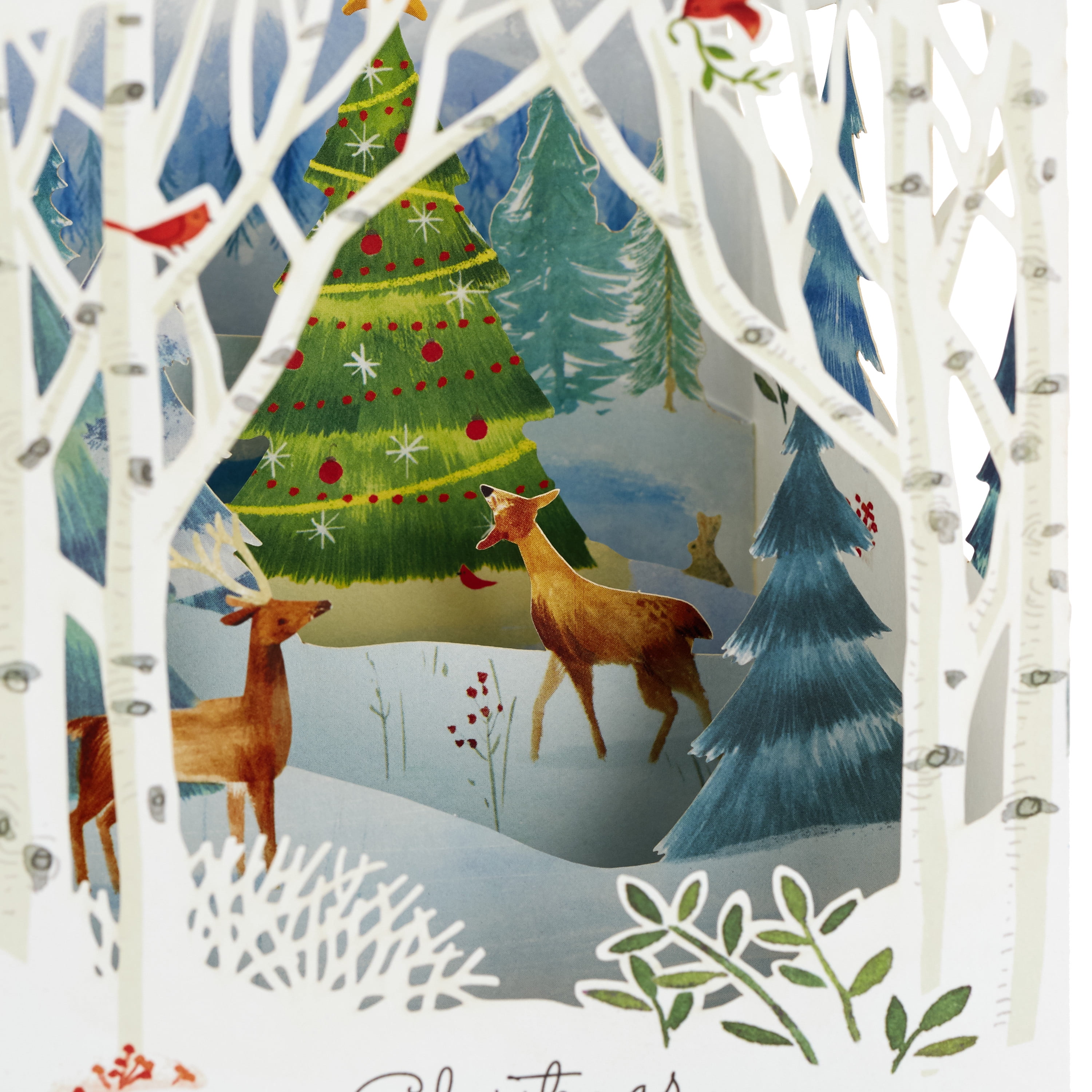 Hallmark Christmas Greeting Card with Envelope, 9.4" x 0.20"
