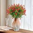 thumbnail image 4 of Artificial Flowers for Outdoors, 14" Fake Silk Flowers Uv Resistant Faux Realistic Plastic Plants for Spring Summer Porch Patio Garden Planter Window Box Home Decor,Artificial Flowers for Decoration, 4 of 8