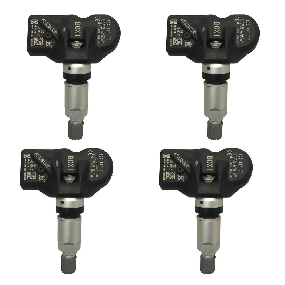 Qty(4) BOXI Tire Pressure Sensor TPMS for Audi A3/A6/A7/A8/TT/Q3/Q5/Q7