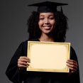 thumbnail image 4 of UPOUART 10Pcs Certificate Bulk Golden for Graduation and Recognition, 4 of 8