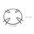 thumbnail image 2 of LITINKIMI Easy to Clean Gas Stove Grates Replacement Round Stove Ring 1 Pcs For Home Cooks, 2 of 8