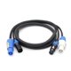 thumbnail image 2 of High Quality Powercon 3-Pin XLR Combo Cable 1m DMX512 Power Con Cable, 2 of 5