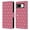 Pink Dots, variant on Head Case Designs French Country Patterns Stripes And Roses Leather Book Wallet Case Cover Compatible with Google Pixel 8