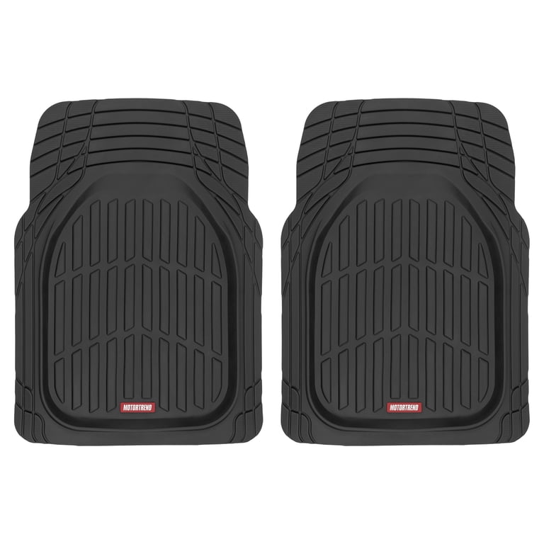 Motor Trend FlexTough Deep Dish Rubber Front Floor Mats photo 1