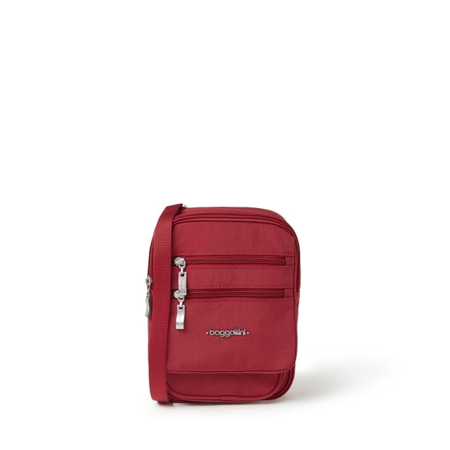 Bandolera Baggallini Journey para mujer de nylon Apple