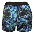 thumbnail image 2 of Womens 3 Inch Spandex Compression Shorts (Dark Water, Youth Small), 2 of 2