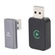 thumbnail image 1 of Adaptador Inalámbrico Dongle, Adaptador 2 En 1 Para Auto USB Plug And Play 2.4 5.8 GHz WiFi Cableado A Inalámbrico Para IOS 10S Para 11 O Posterior, 1 of 7
