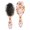Cute Ghost Pumpkin Halloween Pattern, variant on Halloween Cat Pumpkin Black Pattern Brush, Detangling Hair Brush, Paddle Styling Brush, Smooth Handle Gifts for for Men Women Kids
