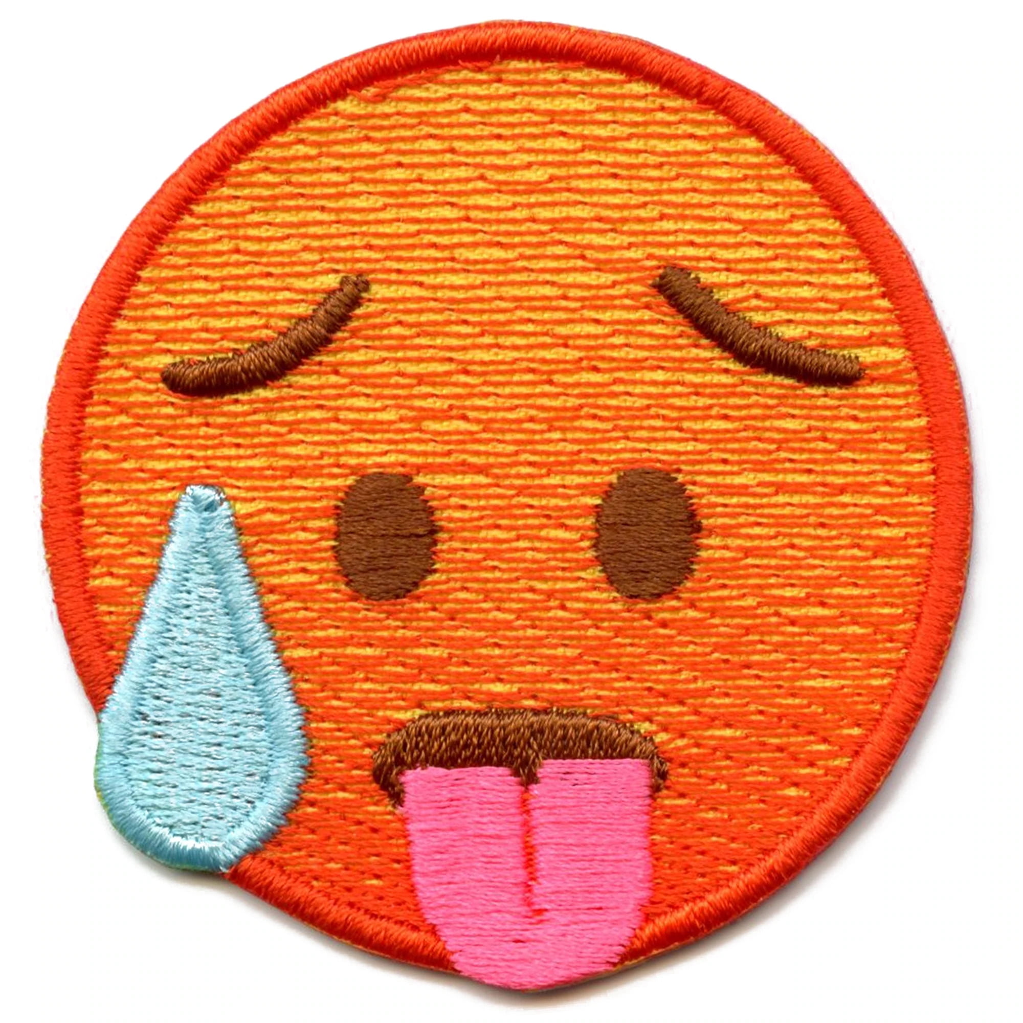 Hot Sweat Patch Keyboard Emoji Embroidered Iron On