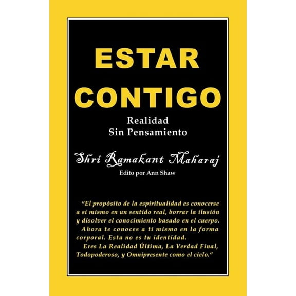 Estar Contigo: Realidad Sin Pensamiento, (Paperback)