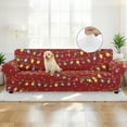 thumbnail image 4 of XYZCANDO Christmas String Lights Stretch Armchair Sofa Slipcover for 1 Cushion Couch,1-Piece Couch Sofa Cover Furniture Protection Soft with Elastic Bottom for Kids, Pets, 4 of 6