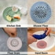 thumbnail image 5 of Shower Drain Cover, Silicone Shower Extender Filter Tube Drain Extender Plug, (8 Pieces), 5 of 5