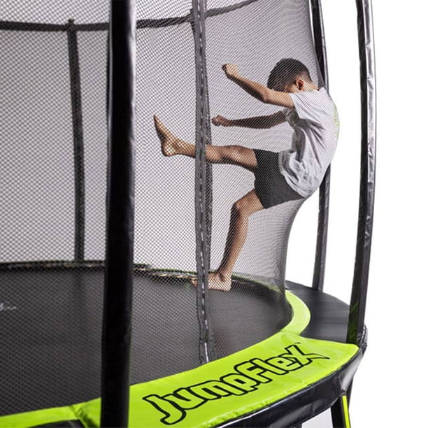 JumpFlex HERO 15' Backyard Outdoor Trampoline for Kids with Net