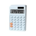 thumbnail image 1 of Solar Scientific Calculator - 12-Digit LCD Display Candy Color Keys Dual Power Source Portable Office Calculator Energy Efficient Math Tool(A-Blue), 1 of 2
