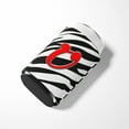 thumbnail image 3 of Letter U Initial Monogram - Zebra Red Can or Bottle Hugger, 3 of 5