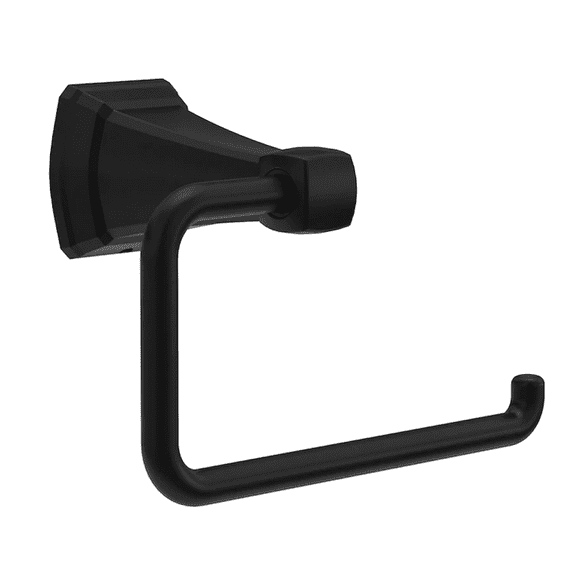 Delta FLY50-MB Flynn Matte Black Wall Mount Toilet Paper Holder