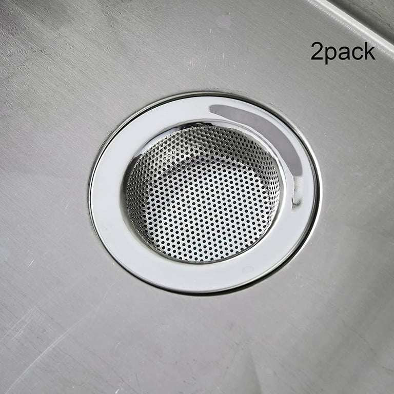 Sink Drain Strainer (2 Pack) - Wide Rim 4.5” Diameter Online