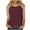 Khaki, variant on Xmyrz Women'S Tops Trendy Casual Striped 3/4 Length Sleeve Tee Loose Fit Crewneck Vacation T Shirt