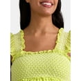 thumbnail image 3 of Destination Maternity Women’s Smocked Maxi Dress, Sizes S-2XL, 3 of 4