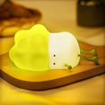 thumbnail image 1 of Lying Cabbage Night Light, Cute Night Light for Teenage Girls, Silicone Cabbage Lamp for Kids Bedroom, Squishy Dimmable night light with Rechargeable, 1 of 5